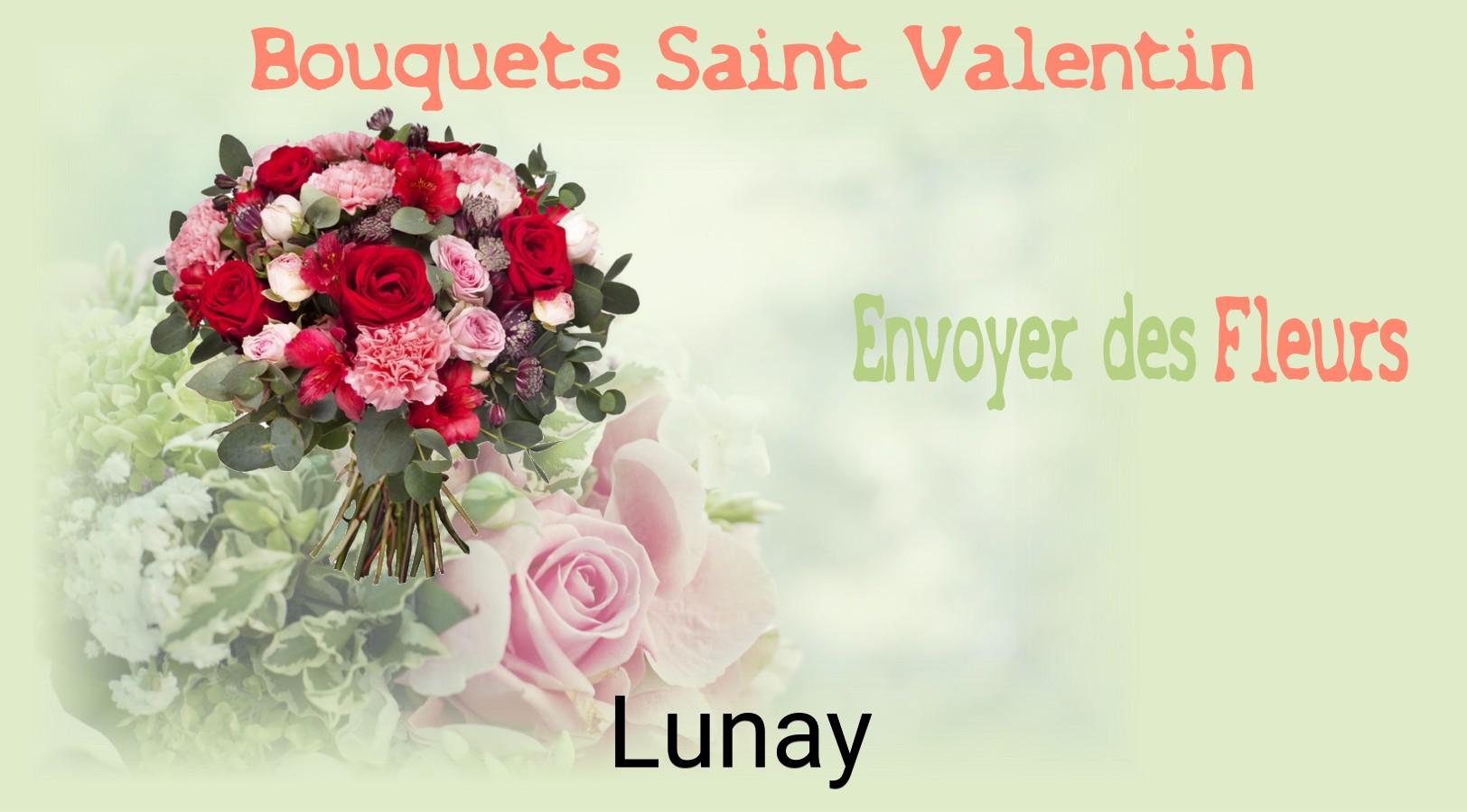 Roses de Saint-Valentin livrées à Lunay